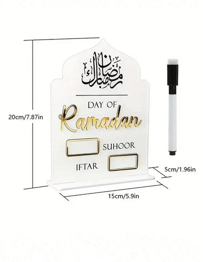 Ramadan Calendar Stand