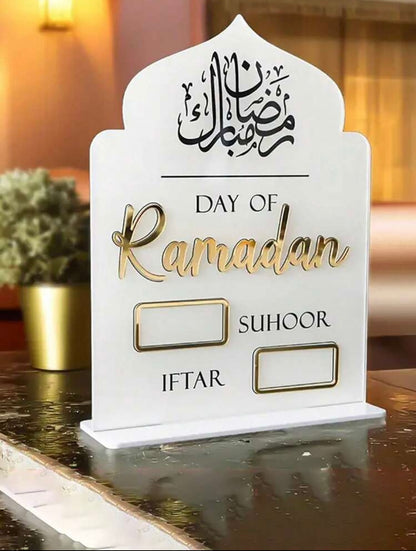 Ramadan Calendar Stand