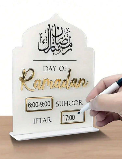 Ramadan Calendar Stand