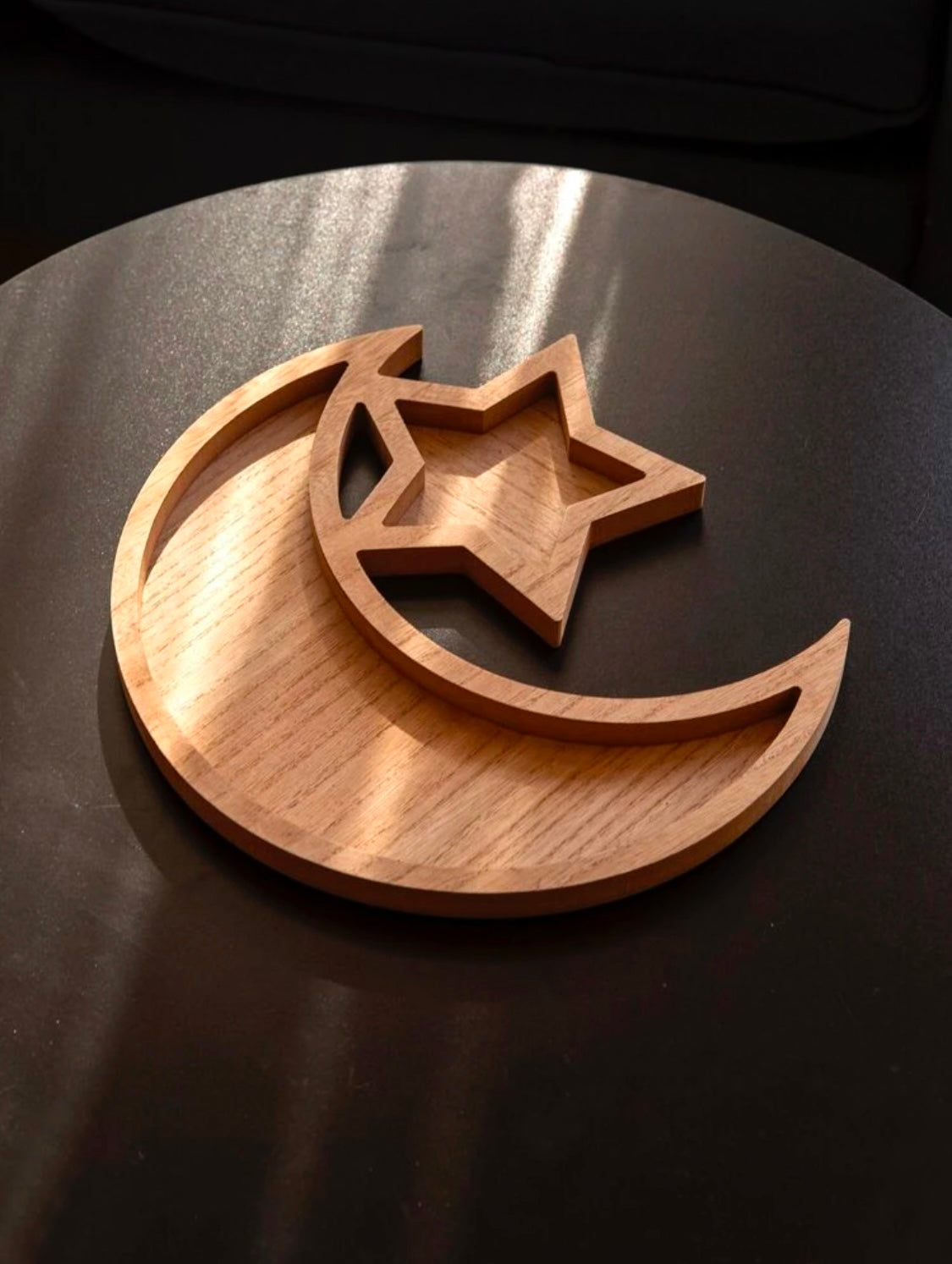 Wooden Tray | Moon & Star