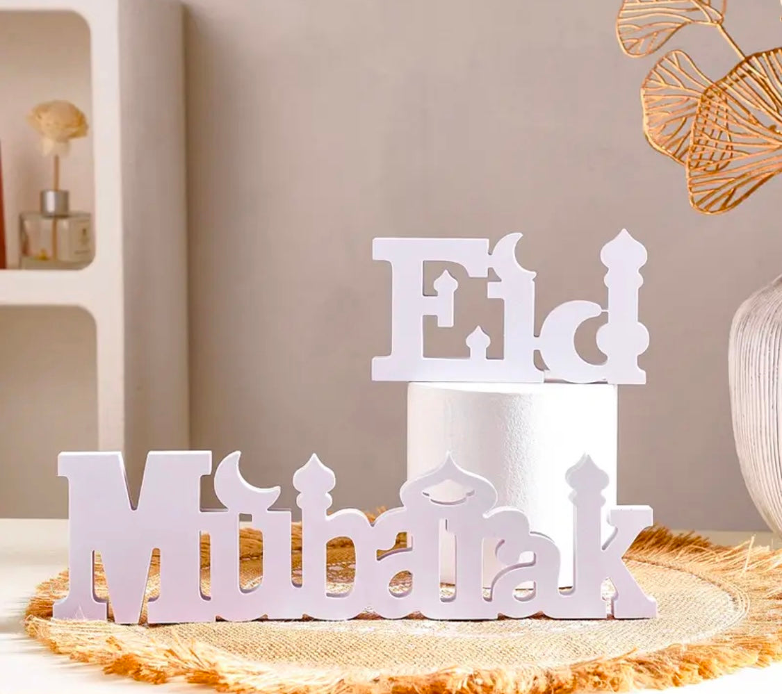 Eid Mubarak Sign Decor