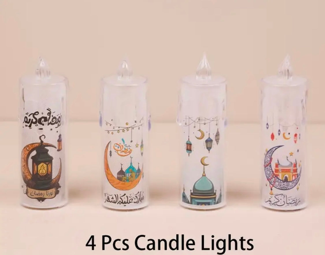 4pc Candle Lights