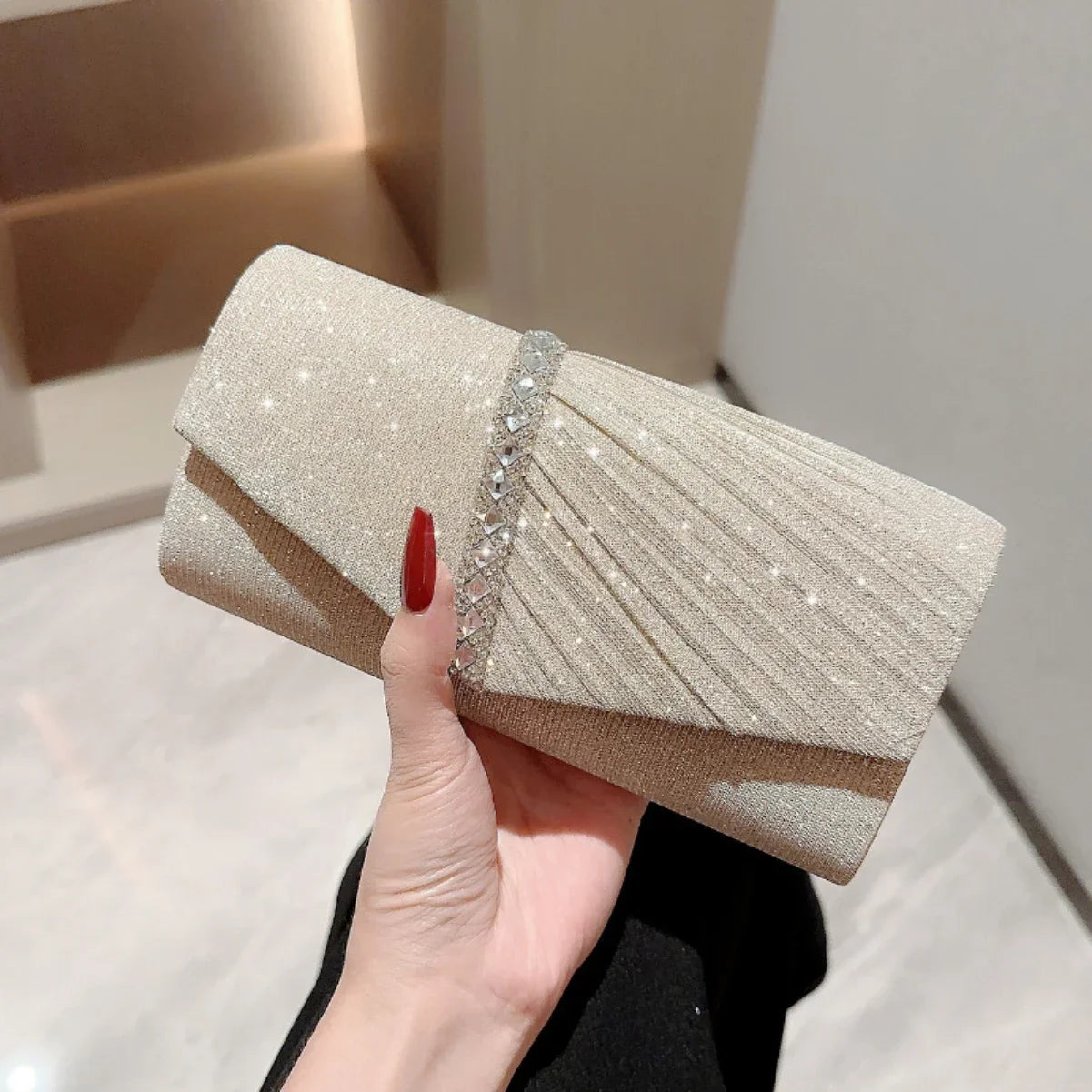 Glitter Clutch Bag | Evening Bag | 6 Styles